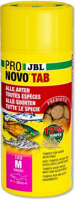 JBL ProNovo TAB M 250ml Futter für Bodenfische wie Panzerwelse uvm