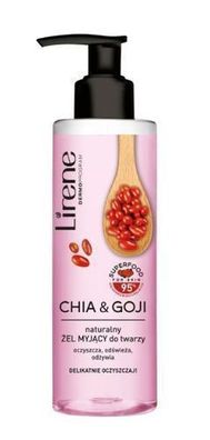 Lirene, Superfood, Gesichtsreinigungsgel, Chia Goji, 190ml