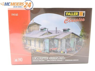 Faller Classics H0 194160 Gebäude-Bausatz Lokschuppen >>Duderstadt<< E572