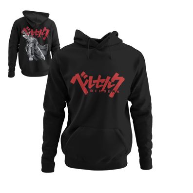 Warrior Öko Herren Berserker Guts Set Hoodie Berserk Anime Sonnenkrieger