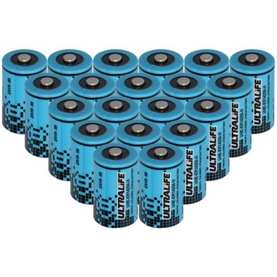 20x Ultralife Lithium 3,6V Batterie LS 14250 1/2 AA UHE-ER14250 Li-SOCl2