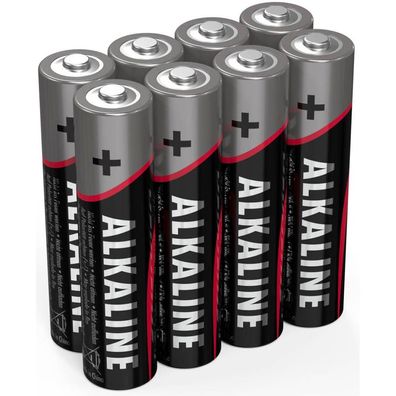 Ansmann 5015360 1x8 Ansmann Alkaline Micro AAA LR 03 red-line