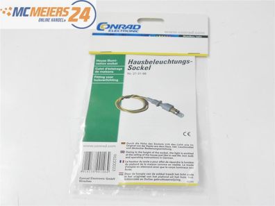 Conrad H0 21 01 66 Beleuchtung Hausbeleuchtungssockel * NEU* E585