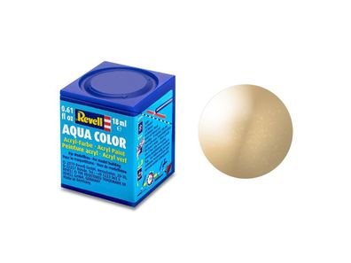 Revell 36194 Farbe gold, metallic Aqua Color 18 ml