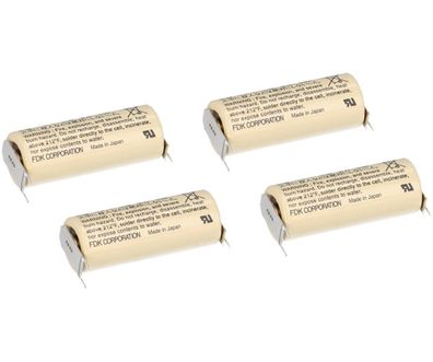 4x FDK Lithium 3V Batterie CR 17450 SE-FT1 A - Zelle Print 2/1