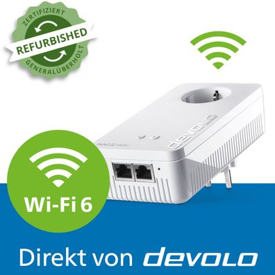 devolo Magic 2 WiFi 6 Powerline WLAN Verstärker 1x Erweiterungsadapter