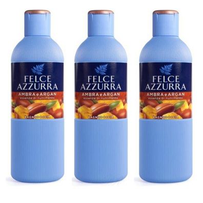 Paglieri Felce Azzurra Ambra e Argan Badeschaum 3x 650 ml