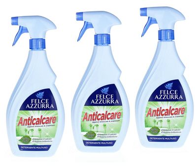 Paglieri Felce Azzurra Bagno Anticalcare Kalklöser Badreiniger 3x 0,75L