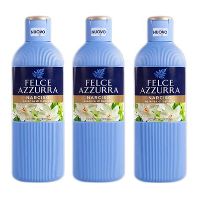 Paglieri Felce Azzurra Badeschaum Narciso Narzisse 3x 650ml