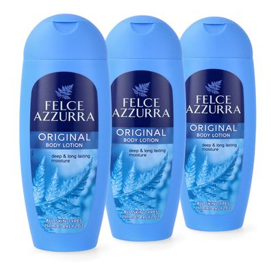 Paglieri Felce Azzurra Körpercreme / BodyLotion 3x 250 ml