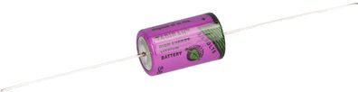 Tadiran Lithium 3,6V Batterie SL 350/P 1/2AA - Zelle Axialdraht