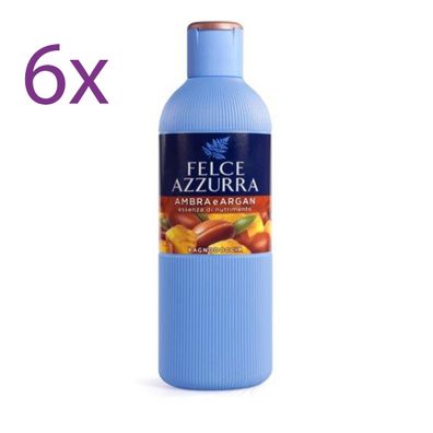 Paglieri Felce Azzurra Ambra e Argan Badeschaum 6x 650 ml