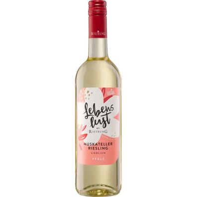 Rietburg Lebenslust Muskateller Riesling fruchtig elegant 750ml