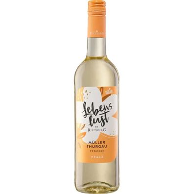 Müller Thurgau Lebenslust frisch harmonischer Weißwein 750ml