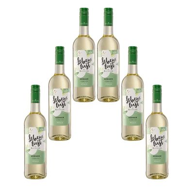 Rietburg Lebenslust gehaltvoll würzig veganer Kerner 750ml 6er Pack