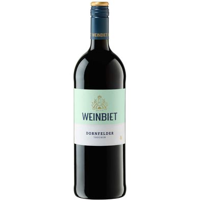 Weinbiet Dornfelder QbA trocken, ot 1000 ml