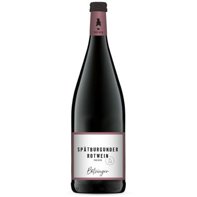 Bötzinger Spätburgunde Rotwein trock. 1000ml