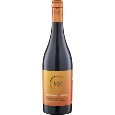 Luna Argenta Negroamaro Primitivo mit Vanille und dunklen Beeren 750ml