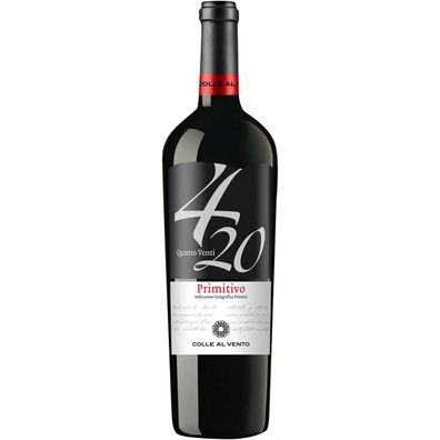 Primitivo Puglia igt 4 20 Vanille und aromatischen Kräutern 1500ml