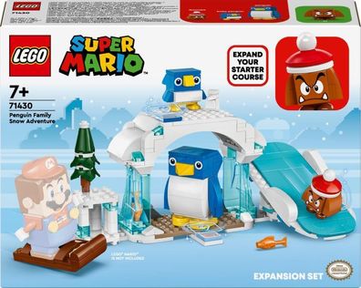 LEGO® Super Mario 71430 Schneeabenteuer mit Familie Pinguin - Erweiterungsset