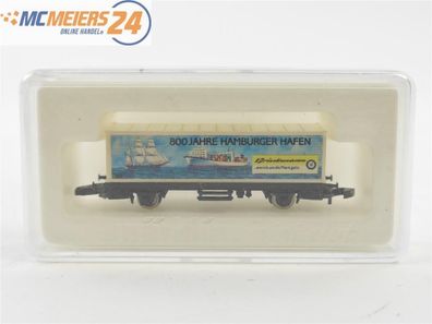 E461 Märklin mini-club Z Güterwagen Sondermodell "800 Jahre Hamburger Hafen"