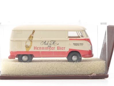 Brekina H0 3270 Modellauto VW T1 Kastenwagen "Henninger Bier" 1:87