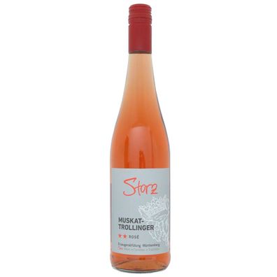 Storz Muskat-Trollinger Rose halbtrocken 750ml