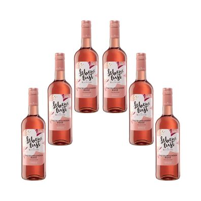 Rietburg Lebenslust Spätburgunder fruchtiger Rose 750ml 6er Pack