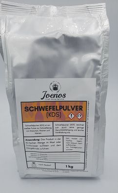 Schwefelpulver (Kaliumdisulfit) zur Gesunderhaltung des Weines, 1 kg