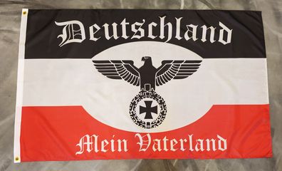 Fahne Flagge Deutsches Reich - Deutschland mein Vaterland - 90 x 150 cm