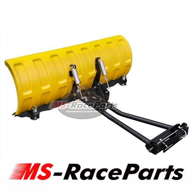 Schneeschild 152 cm für ATV und Quad komplett universal 60" yellow