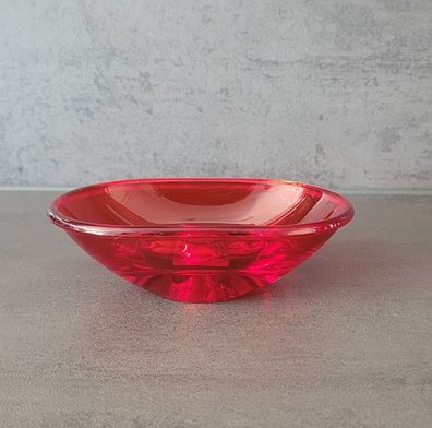 Spirella Toronto Clear-Red/ Rot Transparent Seifenschale