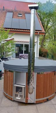 XANTUM RoundIn EXTERN 200 mm BLAU Badefass Badezuber HOTTUB Acryl