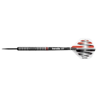 Steeldart Karella HiPower schwarz, 90% Tungsten, 22g oder 24g