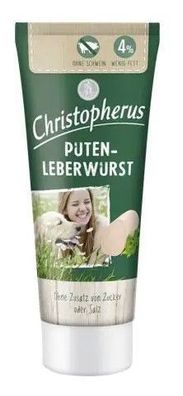 Christopherus Hühnerleber und Pute, 75g Delikatessen