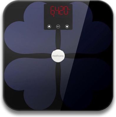 Medisana BS 418 Körperanalysewaage connect mit Appbis 180 kg Personenwaage