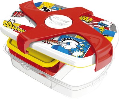 Maped M870012 Brotbox Kids Concept Comics - bunt, 253 x 80 x 188 mm