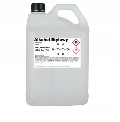 Wasserfreier Ethylalkohol Ethanol (vergällt) &gt;99,8% 5L - 5000ml