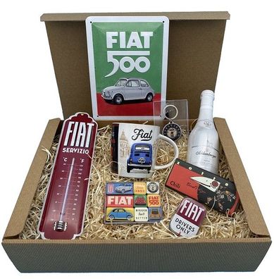 Geschenkbox Fiat 500 Sekt L1