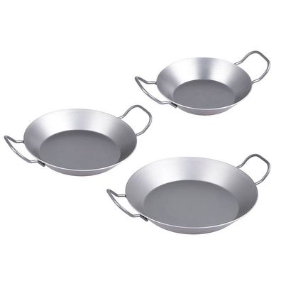 chg SET 299-62 chg Servierpfannen-Set silber 20 cm + 24 cm + 28 cm