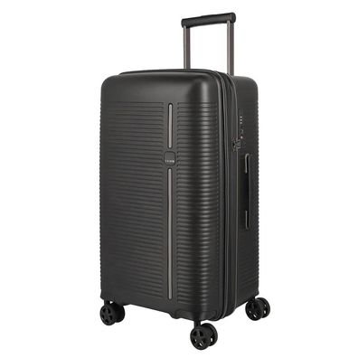 Travelite Roomer 4w Trolley Trunk M 077148, schwarz, Unisex