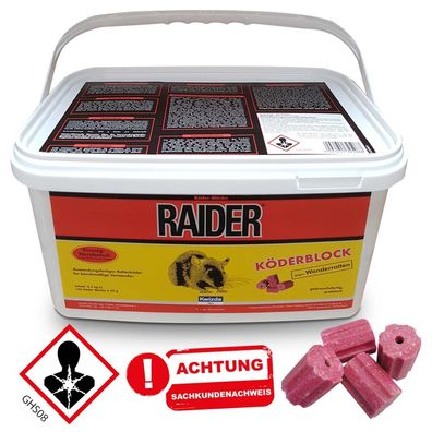 Raider Köderblöcke 3,2kg