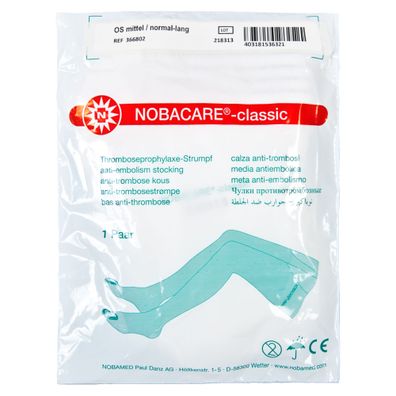 Nobacare Classic beinlang Thrombose-Prophylaxe-Strumpf