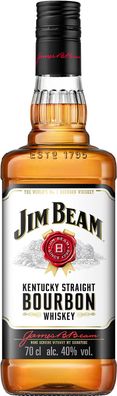 Jim Beam Bourbon Whiskey 40 % 700ml