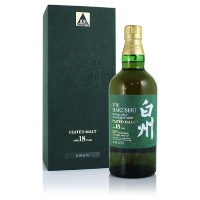 Hakushu 18 Jahre Old Suntory Single Malt Whisky Edition 700ml