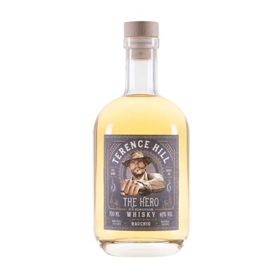 Terence Hill The Hero Whisky rauchig vollmundiges Aroma Flasche 700ml