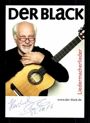 Der Black Lothar Lechleiter Autogrammkarte Original Signiert ## BC 214102