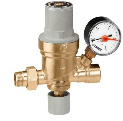 Caleffi 553 Automatische Füllarmatur mit Manometer 1/2"