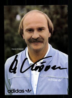 Horst Köppel DFB Autogrammkarte 1982 Original Signiert