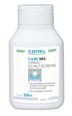 Conel CARE 501 Hand-Schutzcreme 250ml Quetsch. ´Unsichtbarer Handschuh´